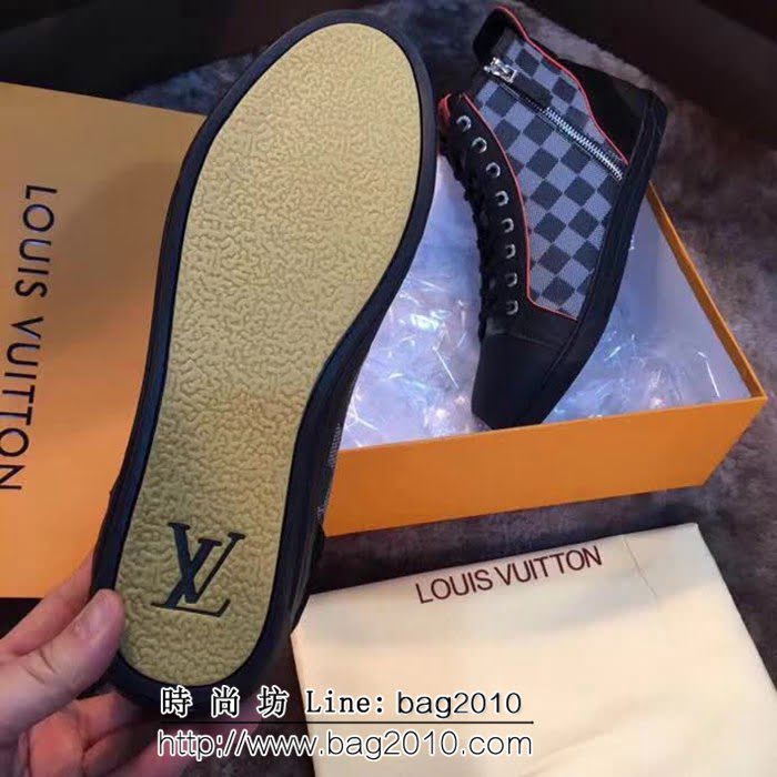 路易威登LV 高端狠貨 高幫時尚休閒鞋 8FX1007